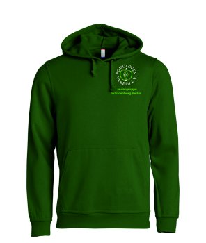 Pomologen Verein Hoody Flaschengrün